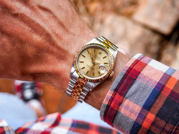Rolex Datejust '95 Cal. 3135 ref. 16233 Champagne Dial