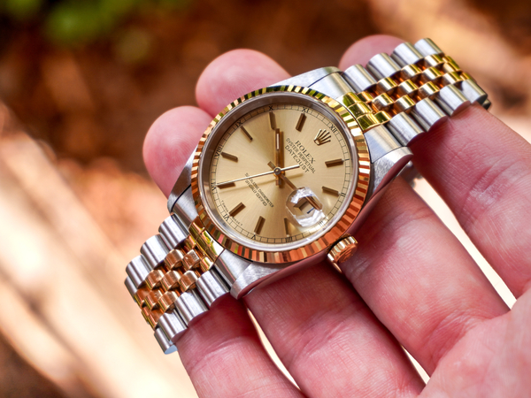 Rolex Datejust '95 Cal. 3135 ref. 16233 Champagne Dial